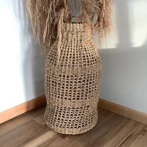 Terrain Large Wicker Vase